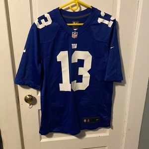 Mens New York Giants Odell Beckham Jr Nike Royal game player jersey